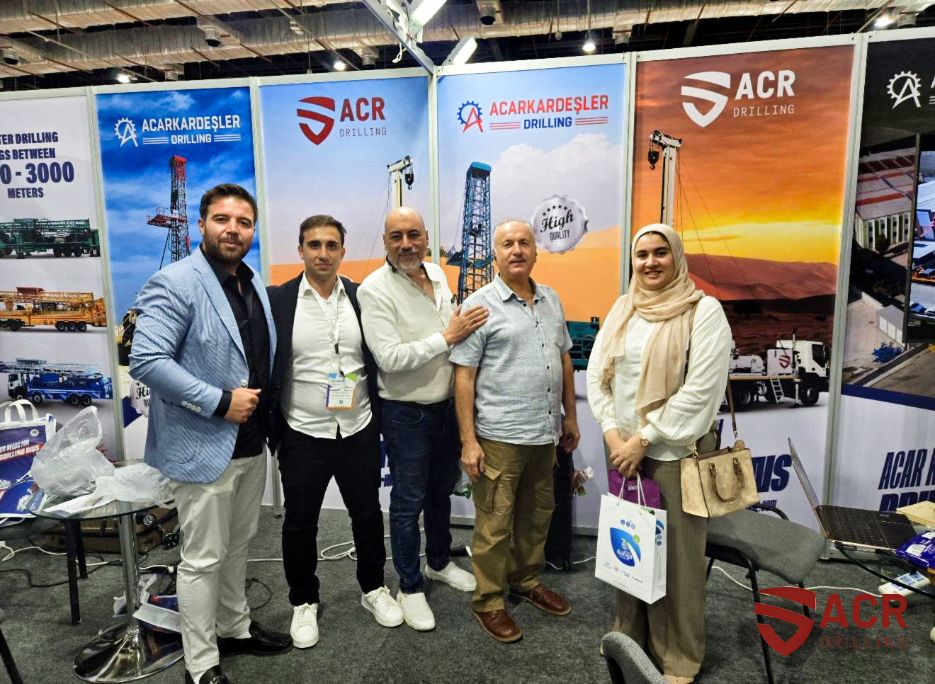 عرضت إيه سي آر للحفر قوتها في معرض صحارى إكسبو مصر ٢٠٢٥